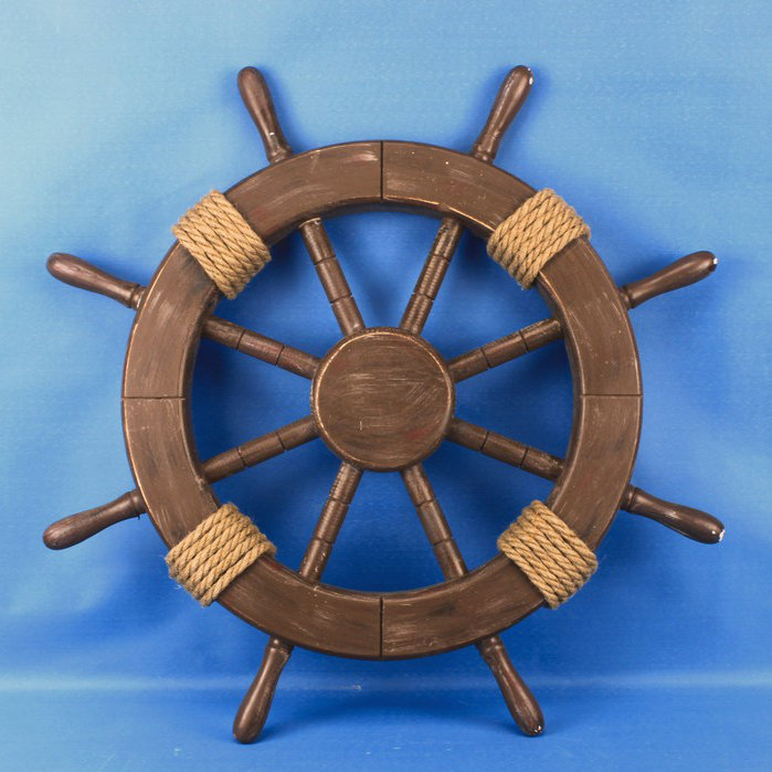 Beachcrest Home Ship Wheel Wood Wall Décor & Reviews | Wayfair